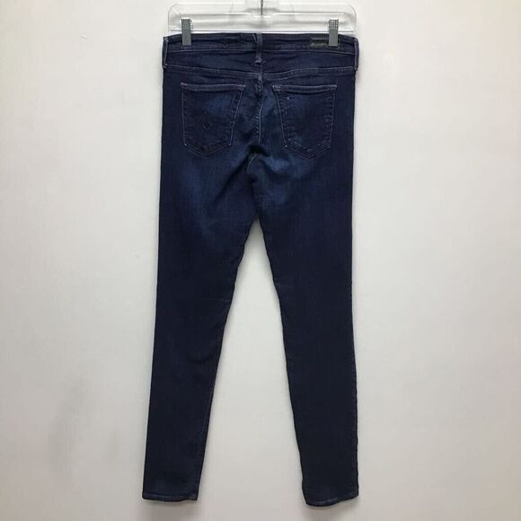 AG Adriano Goldschmied Womens Super‎ Skinny Jeans Blue Stretch Dark Legging 28 - Picture 4 of 9